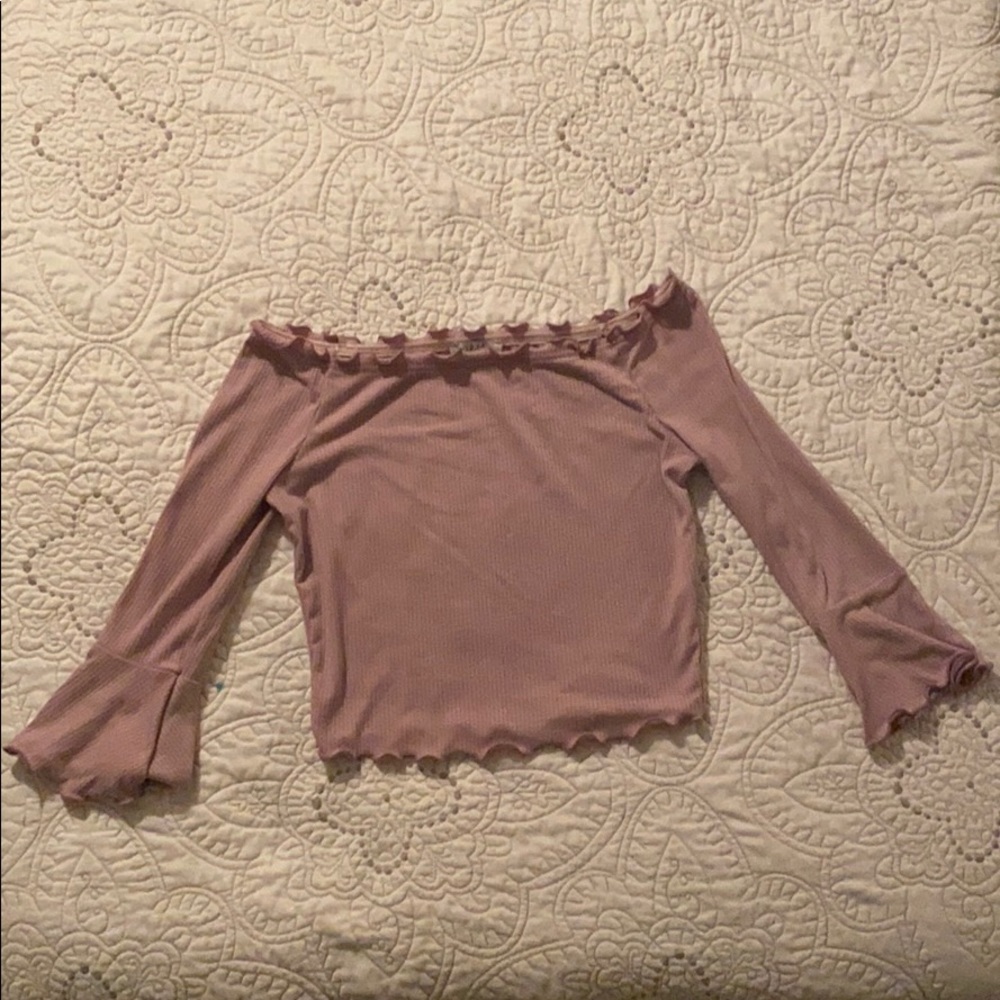 Off the Shoulder Crop Top